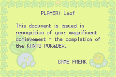 screenshots/Game Boy Advance/Pokemon - FireRed - LeafGreen/Pokemon FireRed (Eng) 140.png